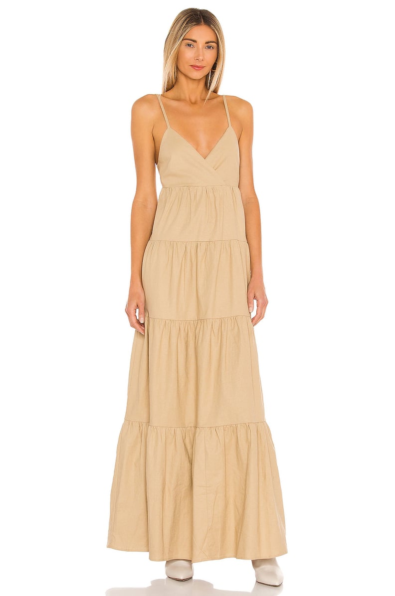 House of Harlow 1960 x Revolve Janae Dress in Rich Tan