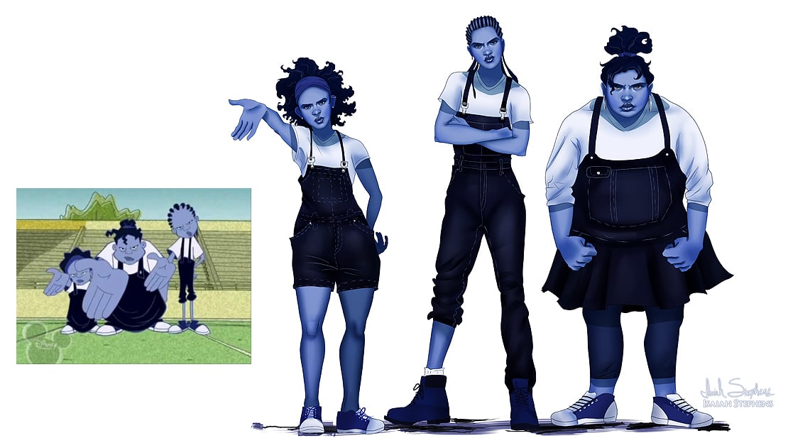 The Gross Sisters from The Proud Family. | See Your ...