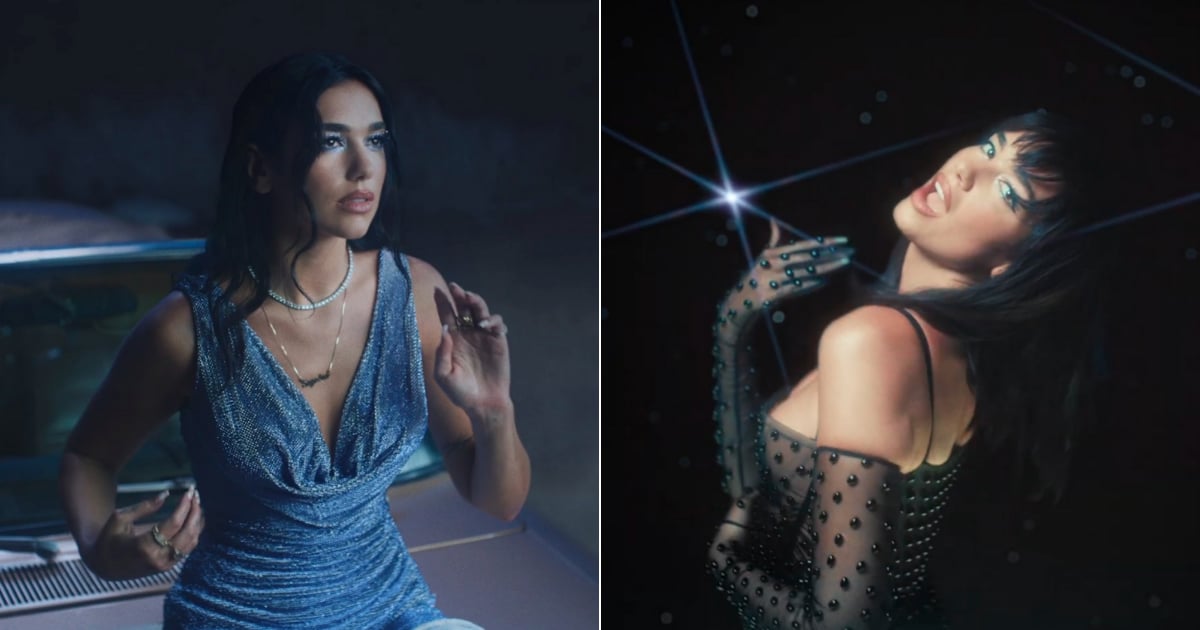 Dua Lipa Wears Versace and Mugler in Her Levitating Video