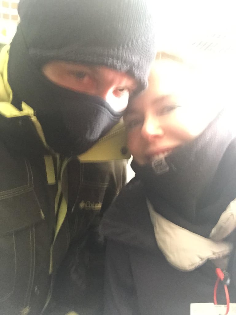 Keith Urban and Nicole Kidman were all bundled up in their New Year's Eve selfie.