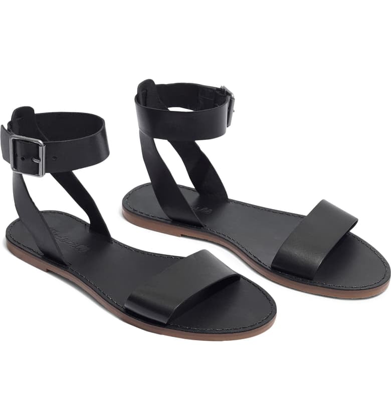 Madewell The Boardwalk Ankle Strap Sandals