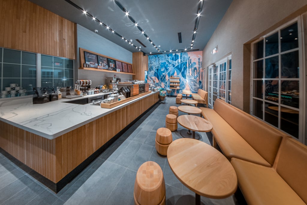 Pink Starbucks in Turks and Caicos Pictures
