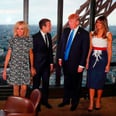 Melania Trump's Custom Parisian Dress Is All About the Little Details
