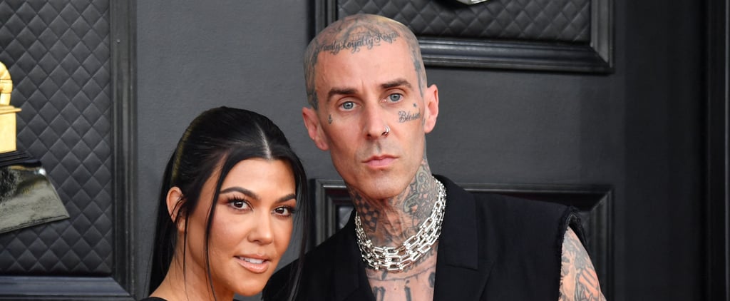 Travis Barker and Kourtney Kardashian's Drum Practice PDA