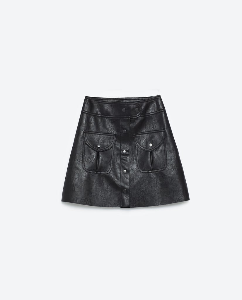 "Hard to believe this Zara mini ($50) rings in under $100. I feel as if I've stumbled on the secret to perfecting pulled-together Winter style. Just add a turtleneck and tights and you're set all season." — HWM