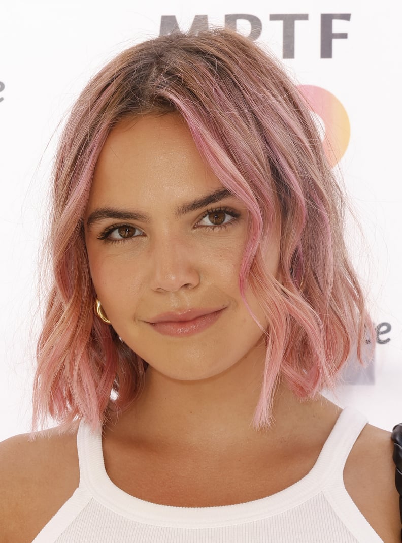 Bailee Madison's Pink Dopamine Hair Color
