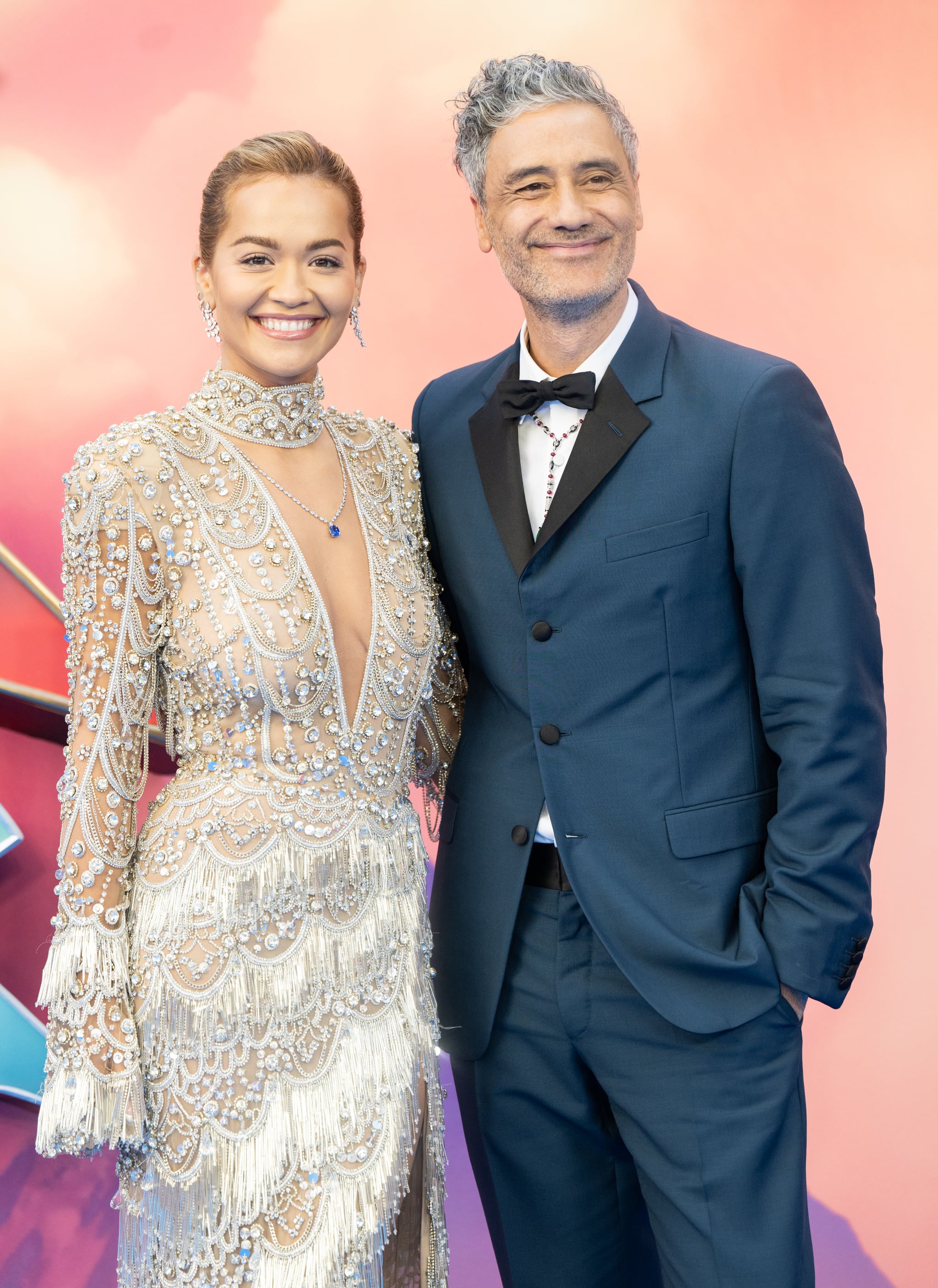 Rita Ora and Taika Waititi at the UK Gala screening of Thor: Love and Thunder.