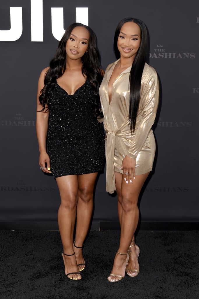 Khadijah and Malika Haqq at "The Kardashians" Hulu Premiere