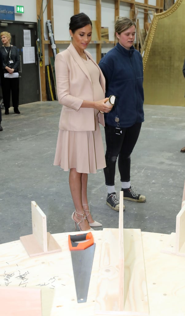 Meghan Markle Visits the National Theatre January 2019