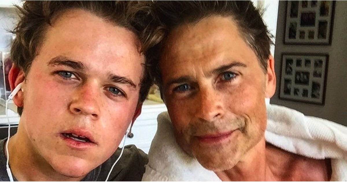 Rob Lowe's Son Instagram Photo POPSUGAR Celebrity