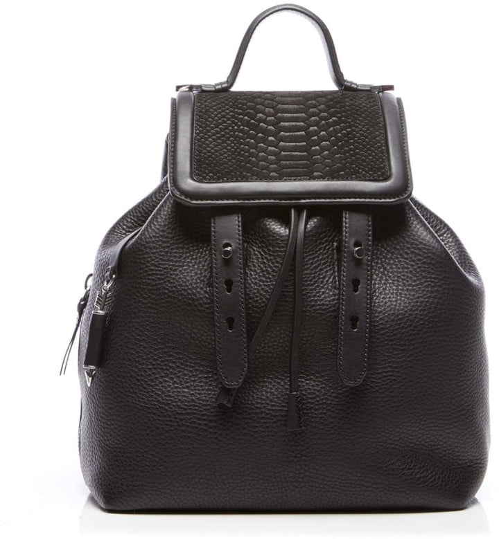 Mackage Tanner Snake/ Leather Backpack ($550)