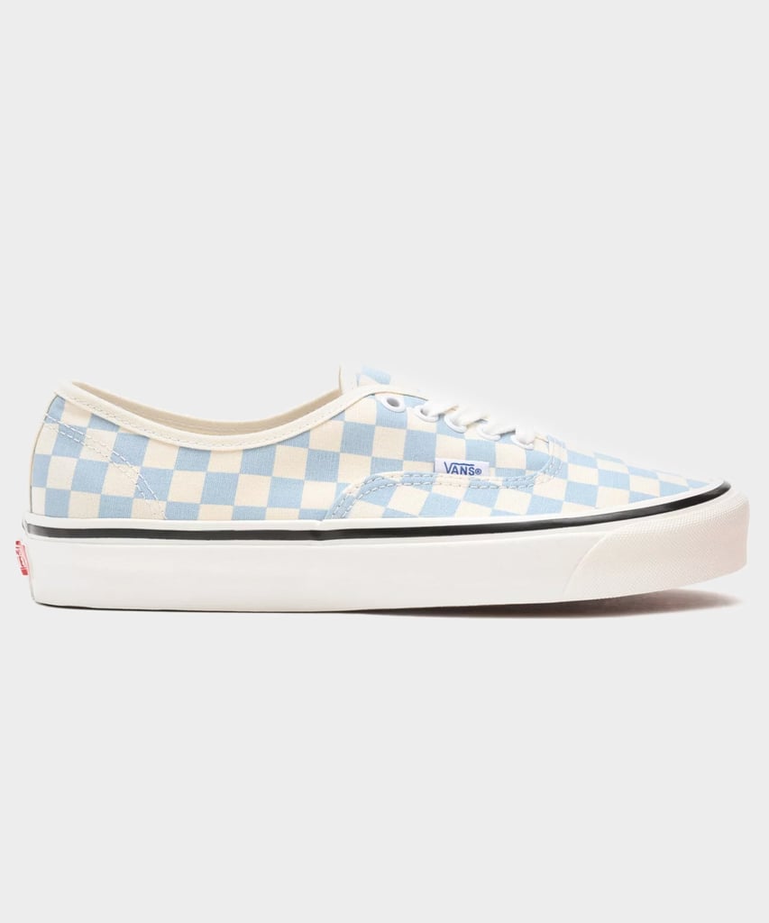 Flourish excitation Bestemt Vans Anaheim Factory Authentic 44 DX in Blue Checkerboard | We Wanna Look  as Carefree as Harry Styles in Italy Wearing This Outfit on a Boat |  POPSUGAR Fashion Photo 5