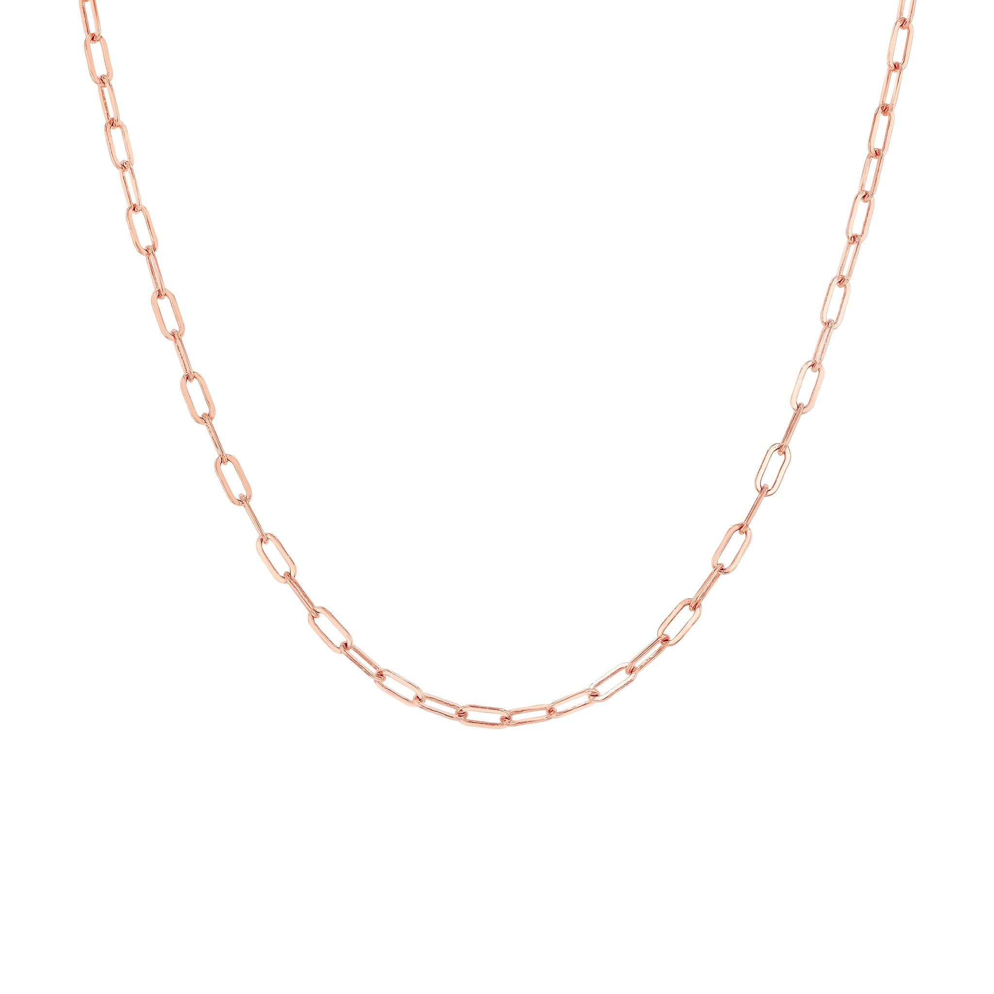Grace Lee Petite Link Necklace, 14K Rose Gold | What Is Infinity Jewelry?  Here's Why You Need to Try Out This Dainty Trend | POPSUGAR Fashion Photo 8