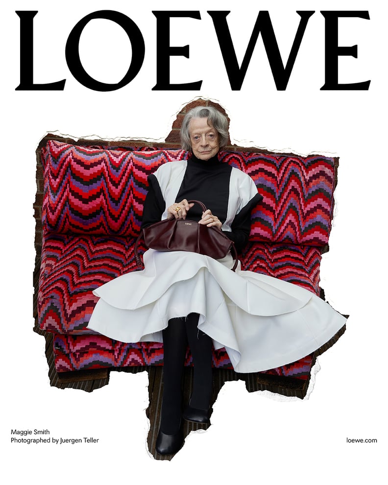 Maggie Smith's Loewe Campaign