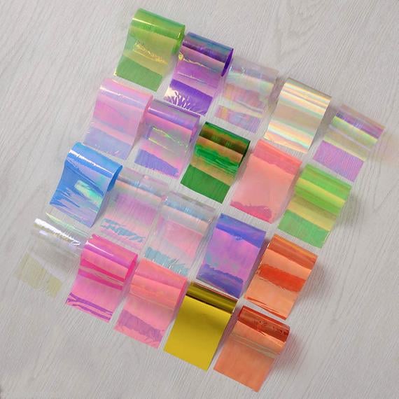 CottonHeart Starry Sky Foils Nail-Art Transfer Sticker Paper