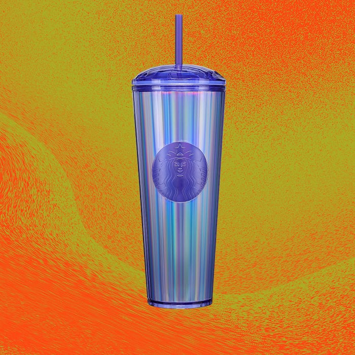 Starbucks Periwinkle Kaleidoscope Cold Cup