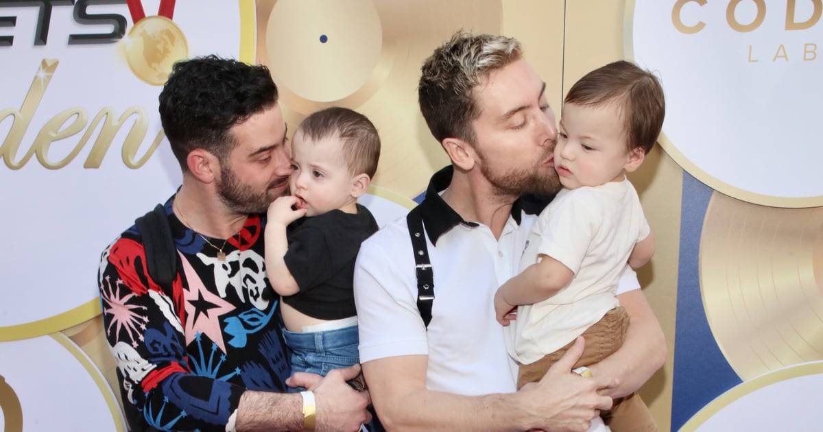 Lance Bass, Michael Turchin, and Their Twins Make Their Red Carpet Debut as a Family of 4