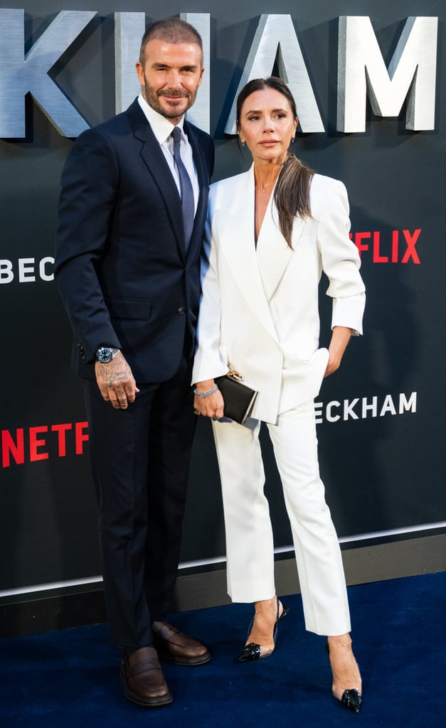 David and Victoria Beckham at Netflix's "Beckham" UK Premiere
