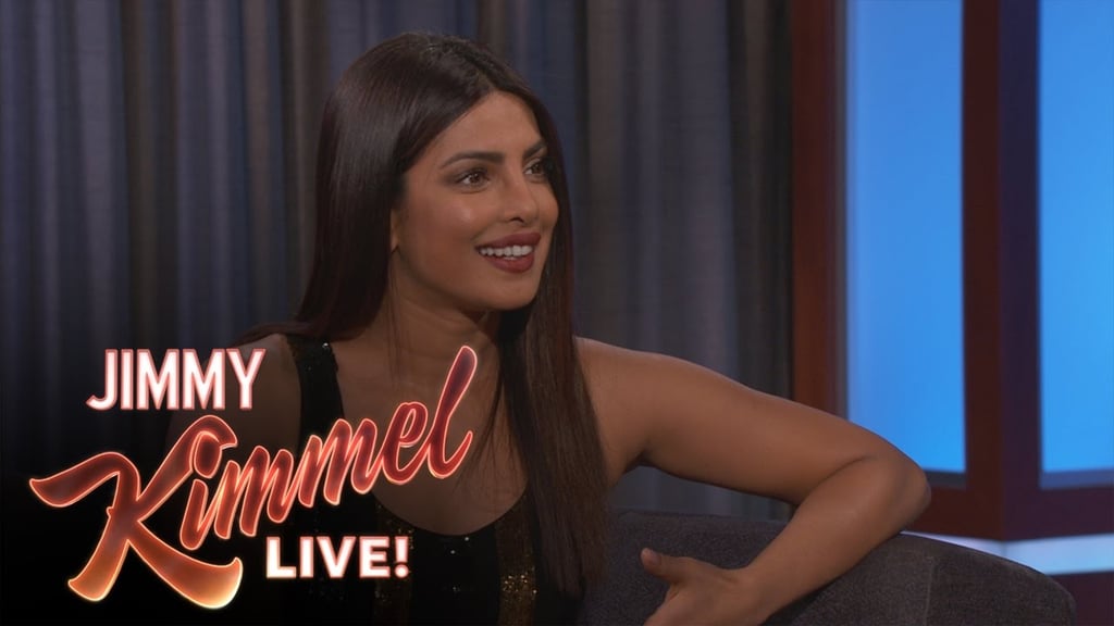 She Chatted With Jimmy Kimmel About Her Met Gala Gown