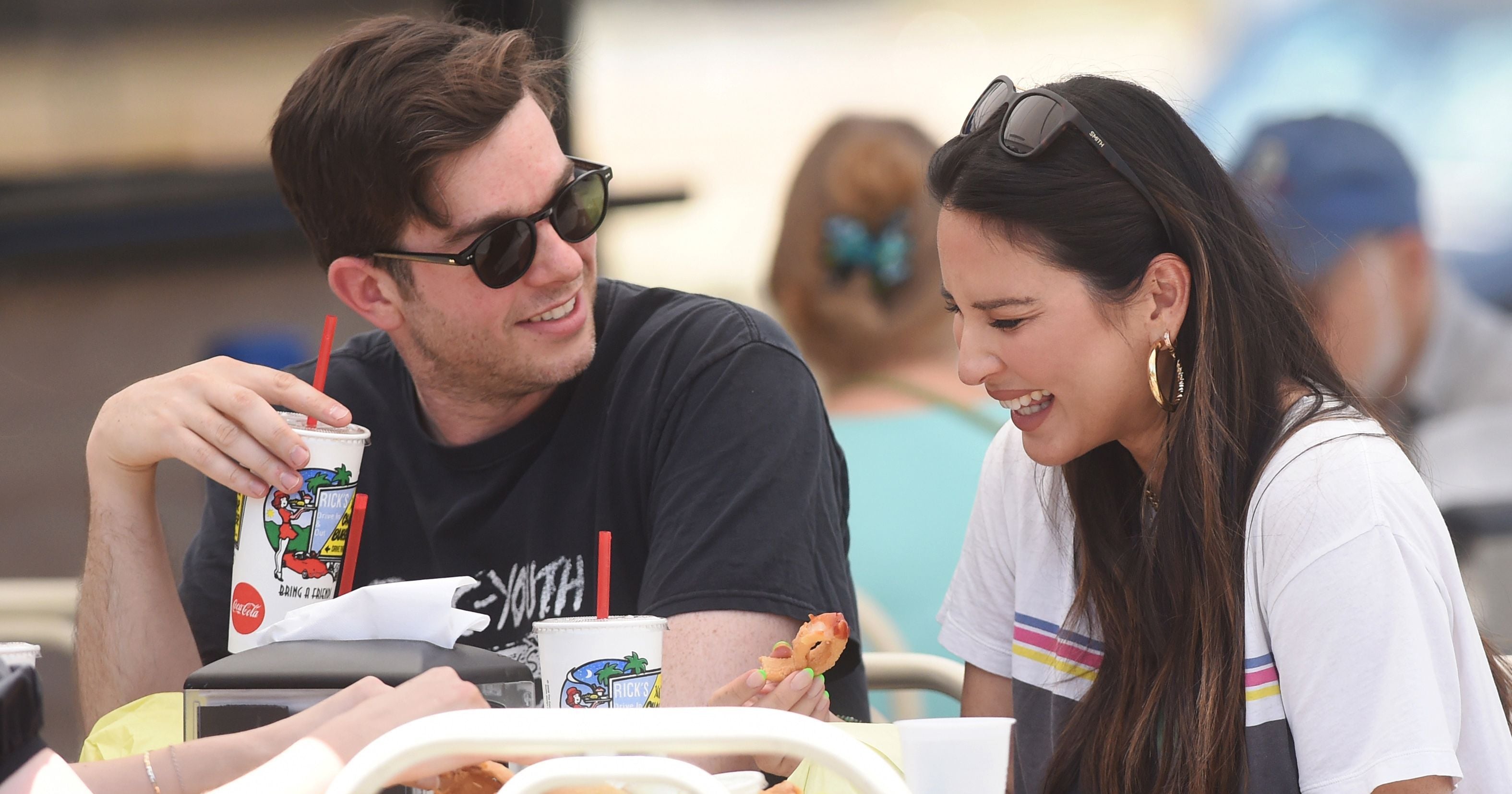 John Mulaney and Olivia Munn Have a Smiley Lunch Date in LA POPSUGAR