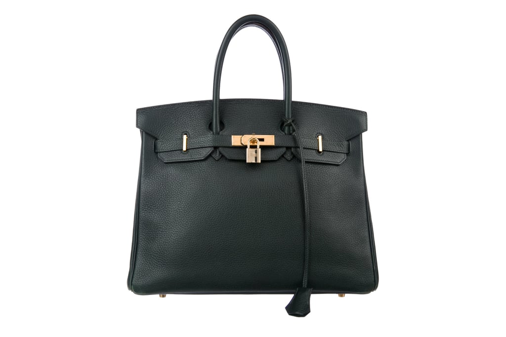Hermès Clemence Birkin 35 ($7500).