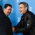 The Cast of Hail, Caesar! Can Do Nothing but Laugh at George Clooney's Red Carpet Antics