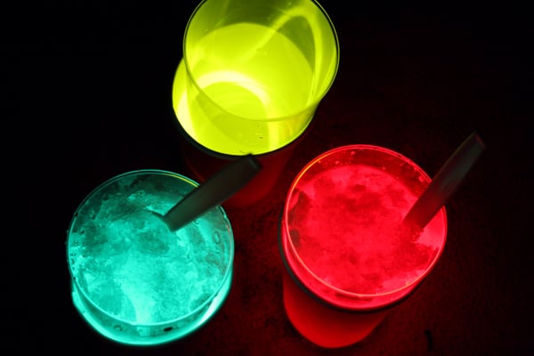 Make Glow-in-the-Dark Drinks Make Glow-in-the-Dark Drinks