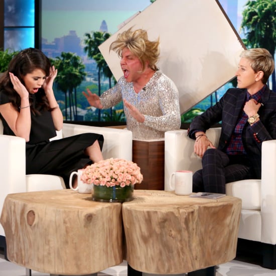 Selena Gomez Gets Scared on Ellen October 2015