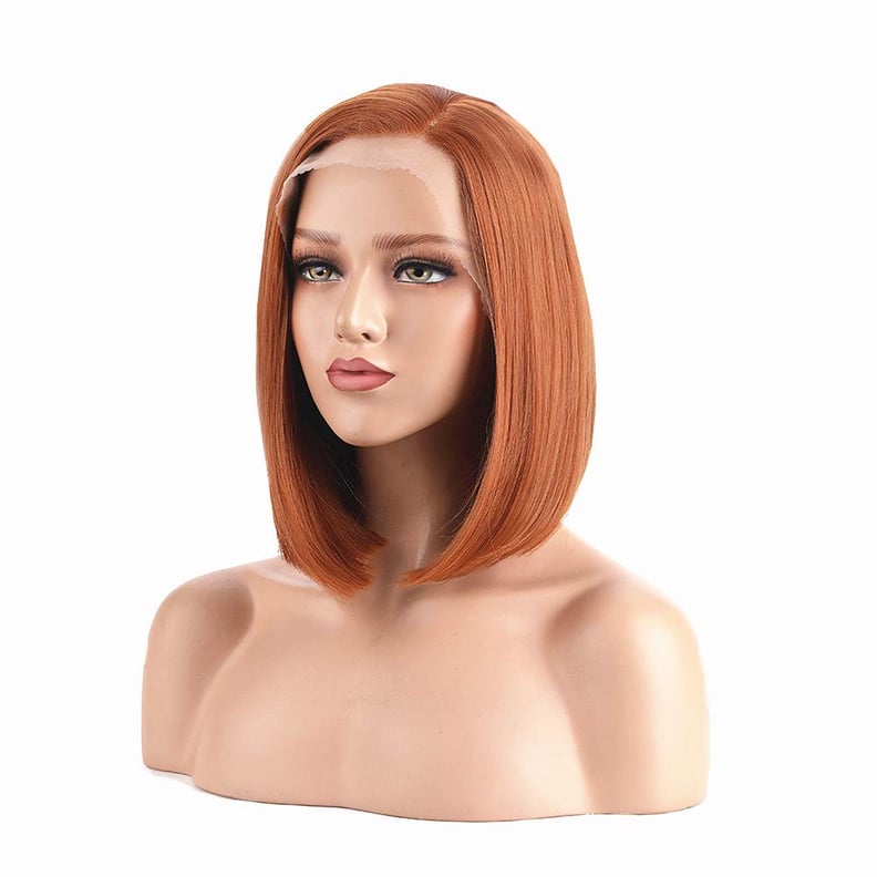 Alice Lace Front Wigs Copper Orange Bob Wig