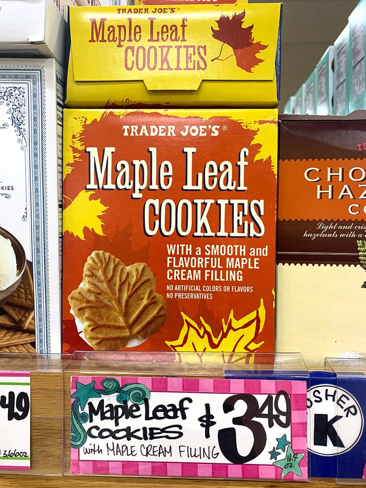 Maple Leaf Cookies (4) These Are the Best Fall Foods From Trader Joe