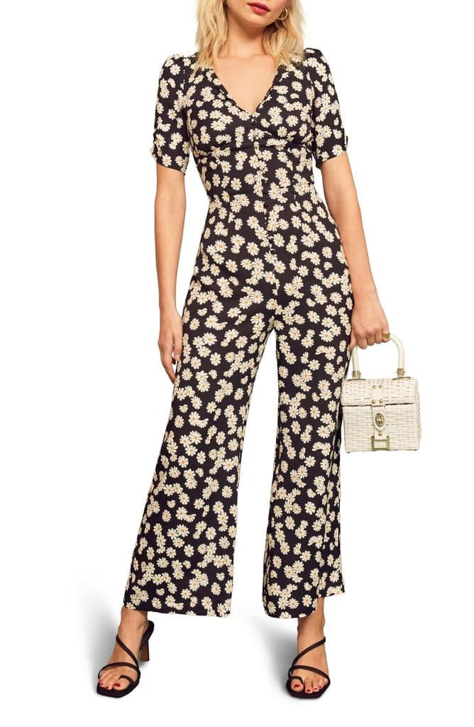 Reformation Marlena Daisy Jumpsuit