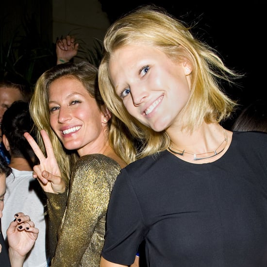 Gisele Bundchen and Toni Garrn Partying in NYC