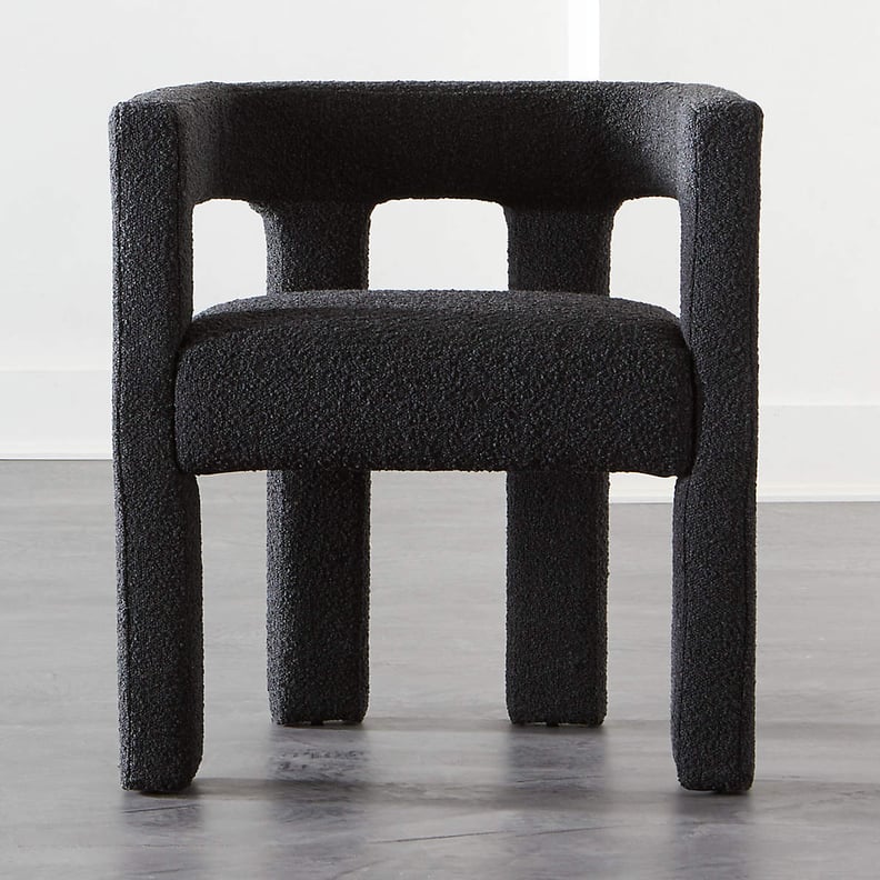 Something Different: CB2 Stature Black Chair