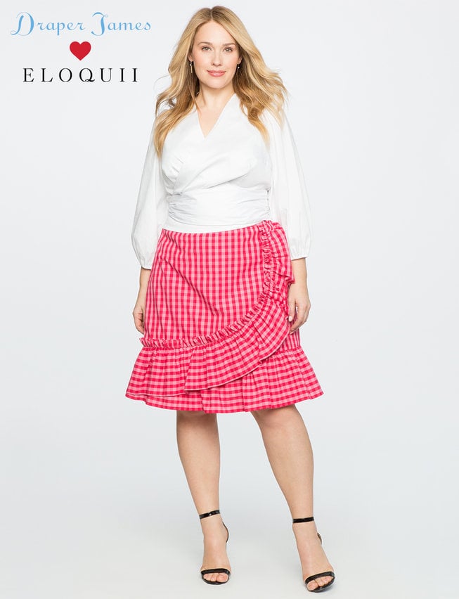 Draper James for Eloquii Gingham Skirt