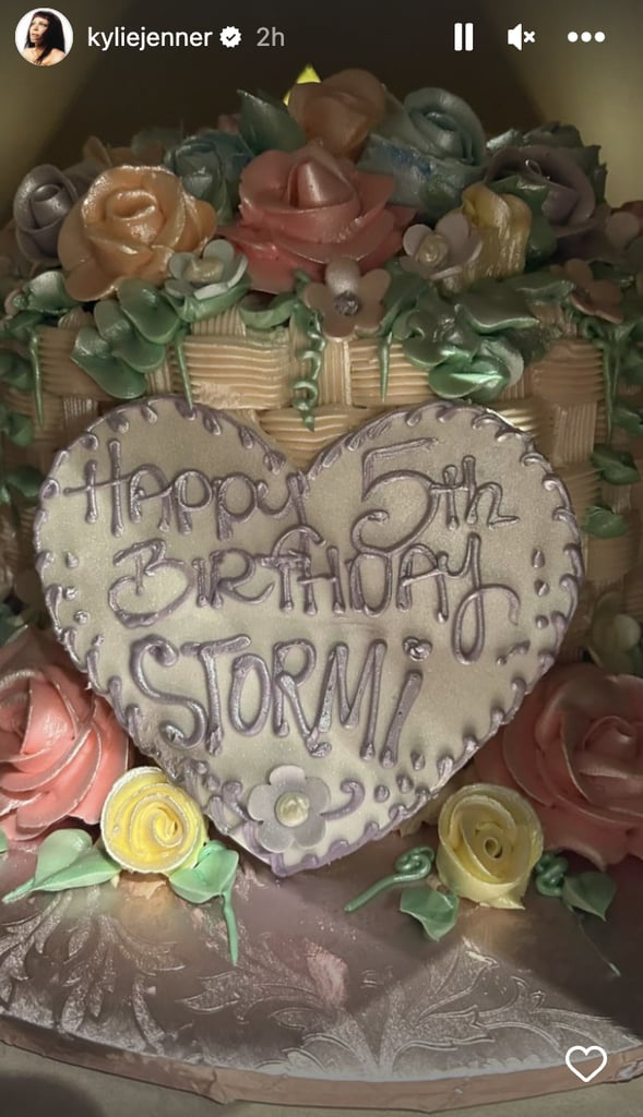 凯莉詹纳庆祝Stormi的第五个生日