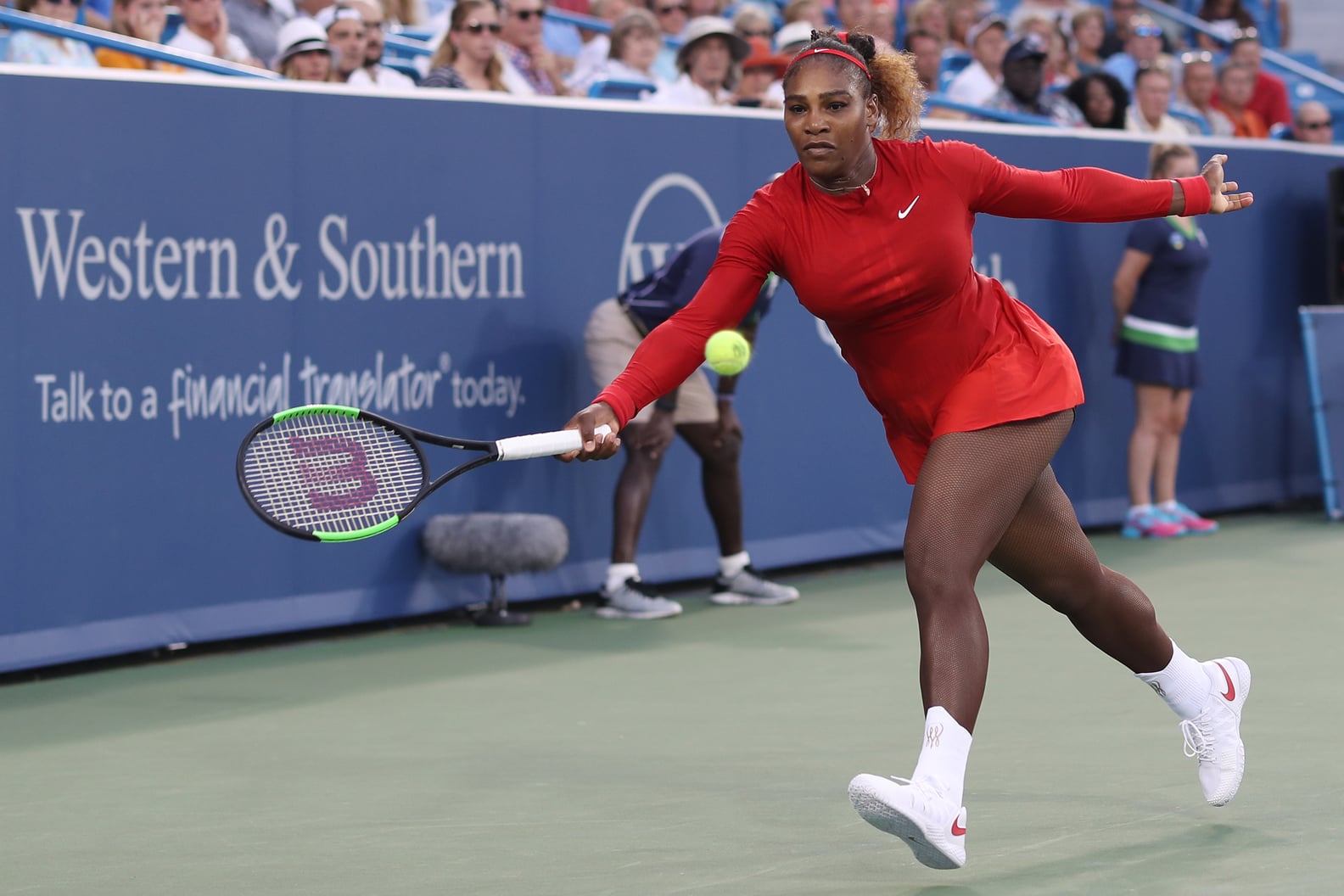 Serena Williams at Western & Southern Open 2018 — Nike outfit