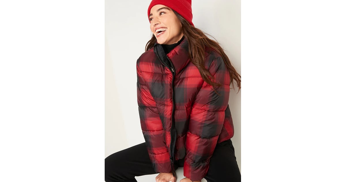 Old Navy Water Resistant Frost Free Short Puffer Jacket in Large