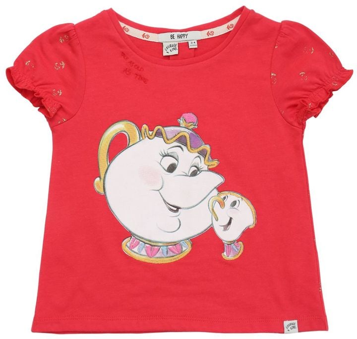 Beauty & The Beast Cotton Jersey T-Shirt ($48)