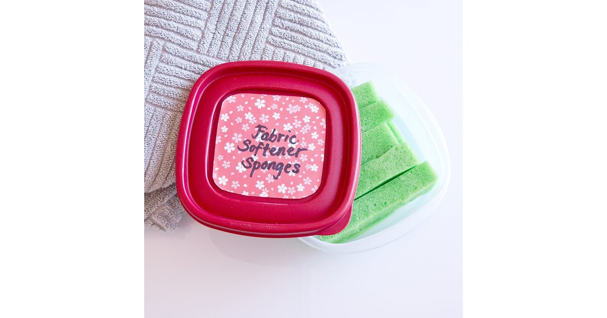 Fabric Softener Sponges DIY Cleaning Products POPSUGAR Smart Living Photo 52