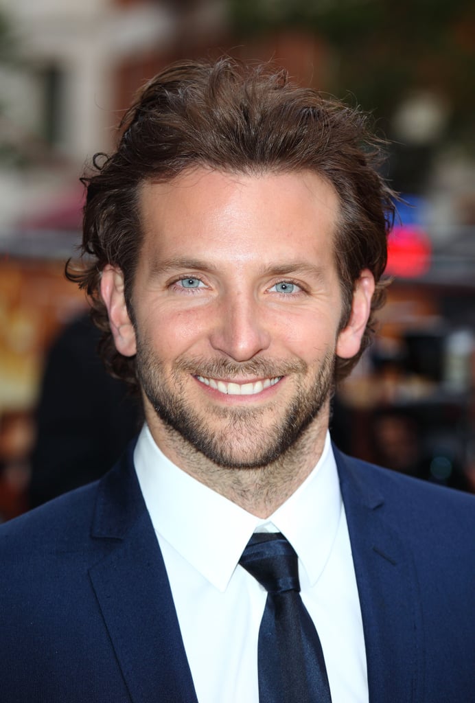 Bradley's gorgeous eyes stood out against his navy suit and tie at the UK premiere of The Hangover in June 2009.