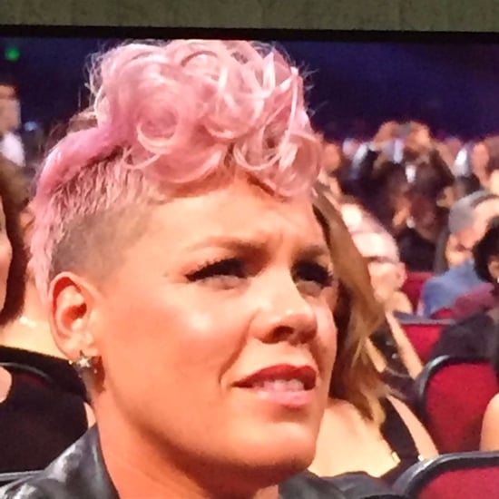 Pink's Reaction During Christina Aguilera's AMAs Performance