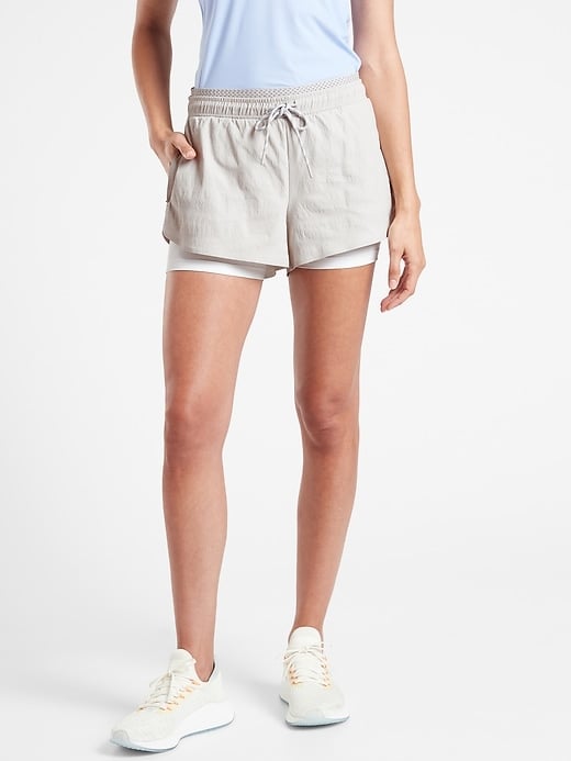 Athleta Trekkie Crest 2 in 1 Shortie