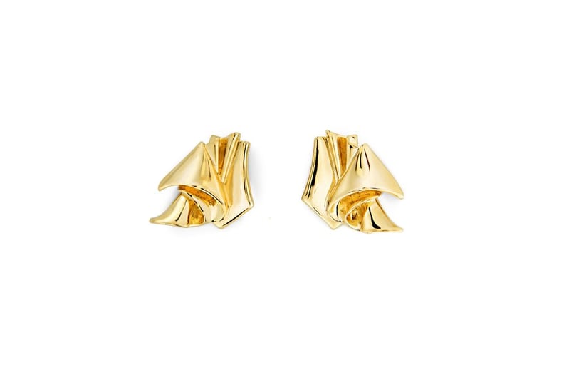 Swati Dhanak Small Enfold Earrings