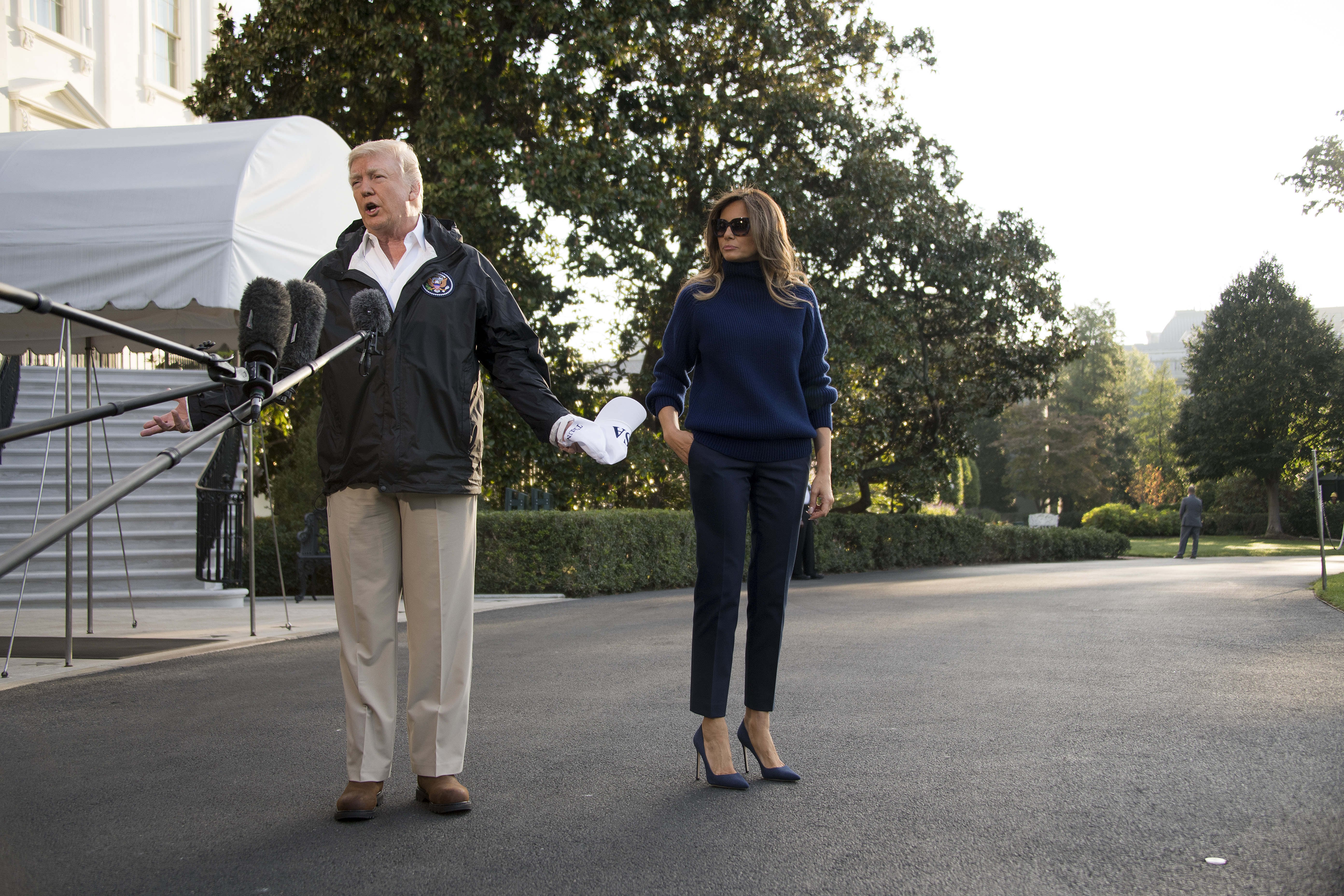 Timberland boots melania trump 2025