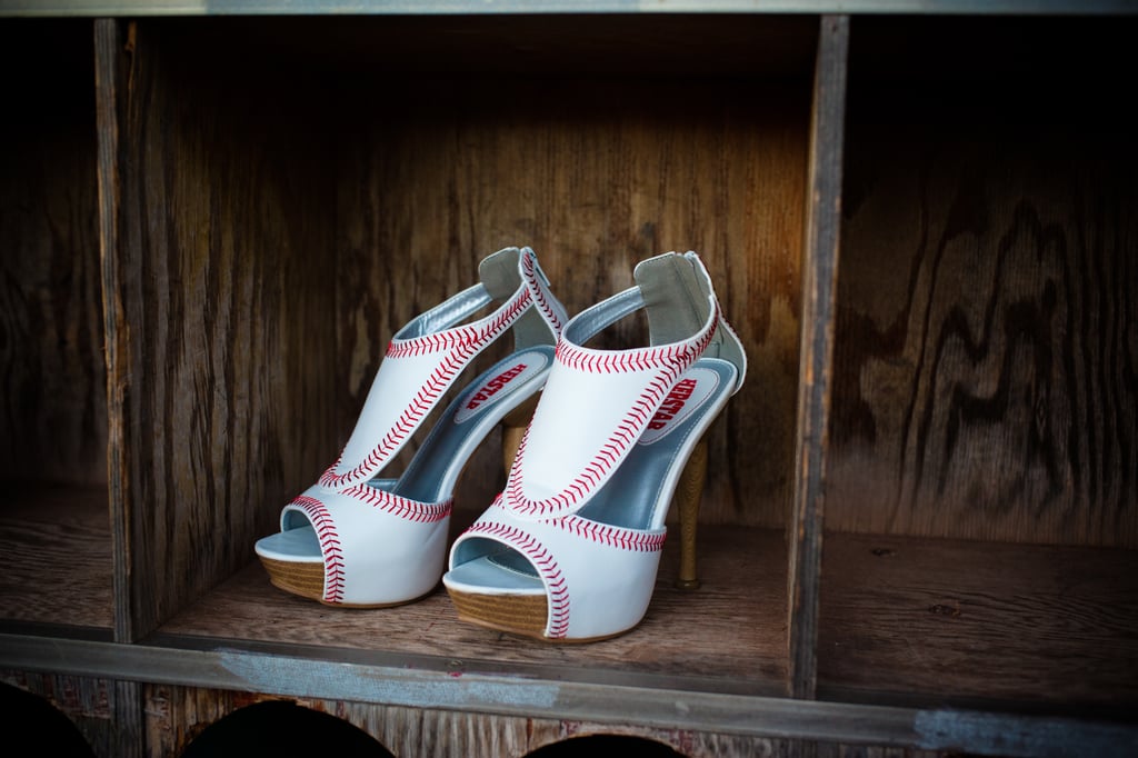 Baseball Bridal Shoes