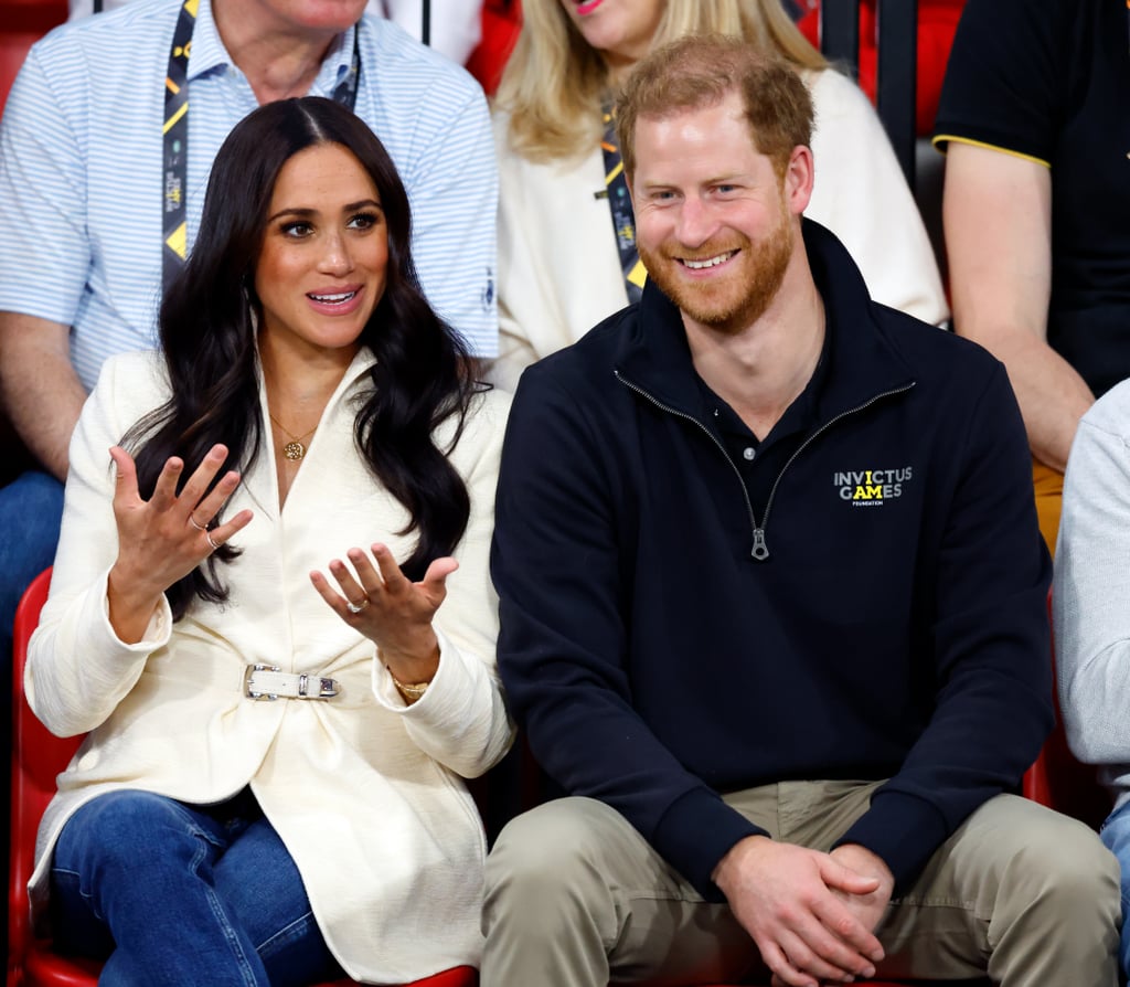 Meghan Markle and Prince Harry at the 2022 Invictus Games