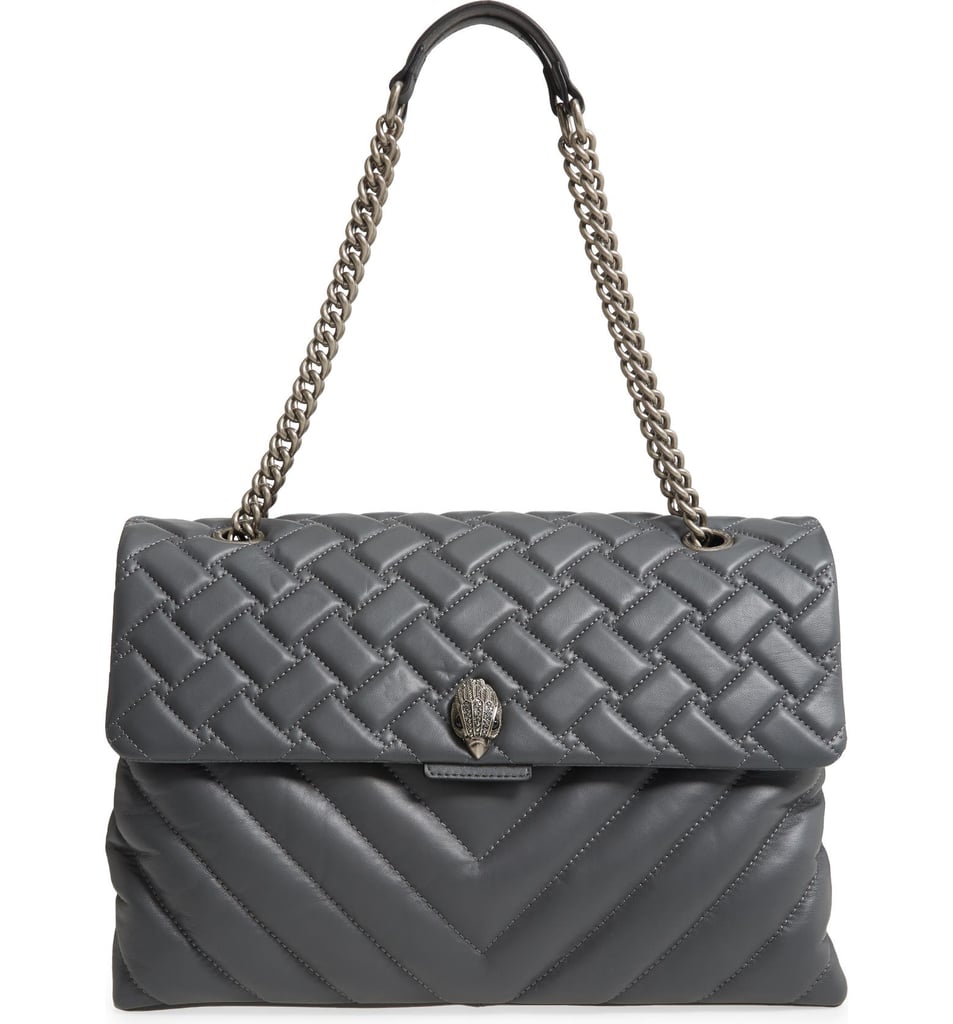 Kurt Geiger XXL Kensington Quilted Leather Shoulder Bag