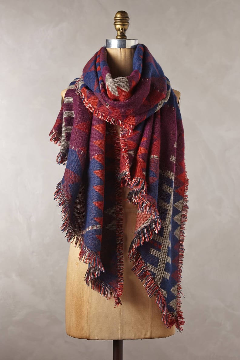 Anthropologie Ladder Trace Scarf