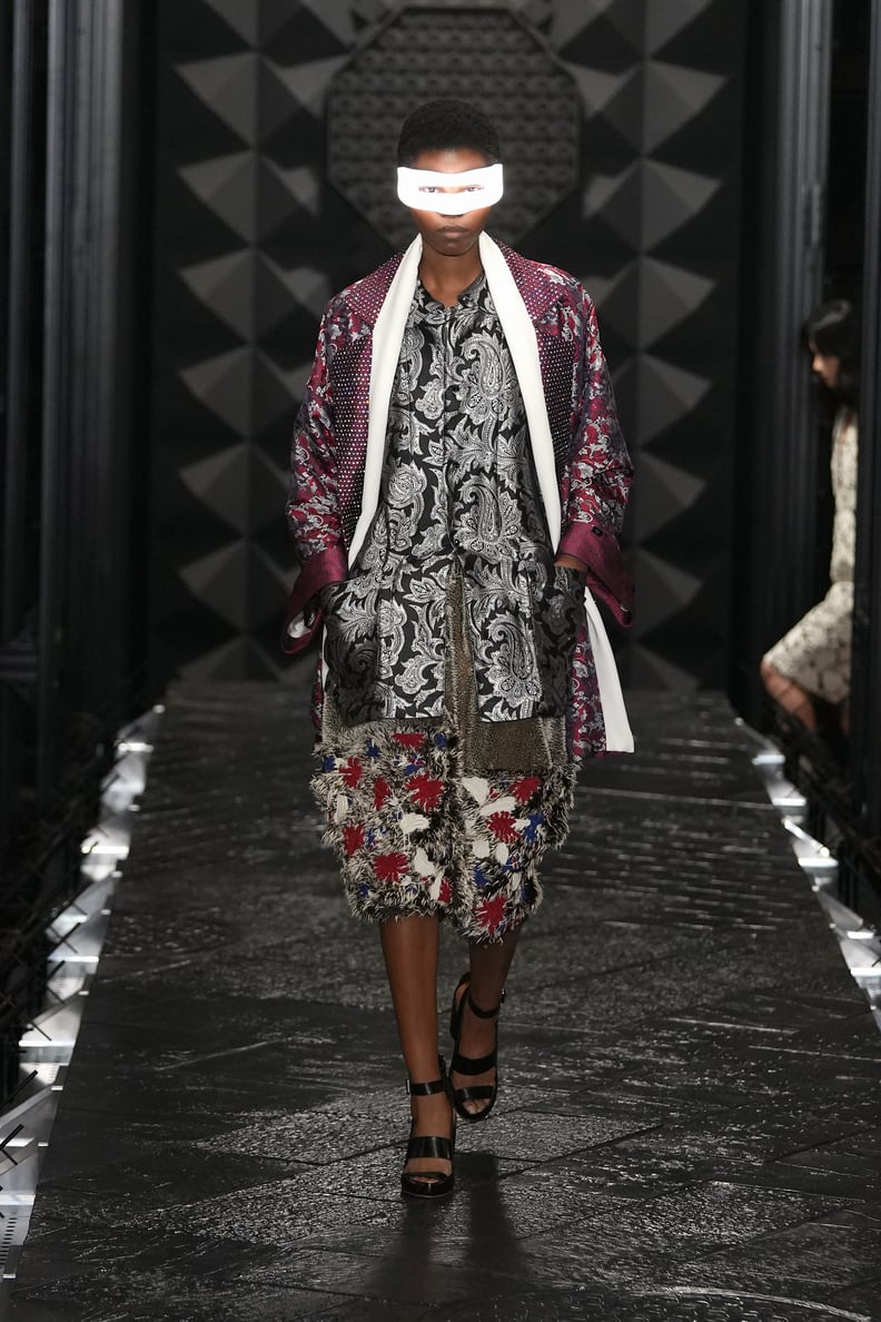 Zendaya Wears Tiger Print Louis Vuitton Suit at Fashion Week | POPSUGAR ...