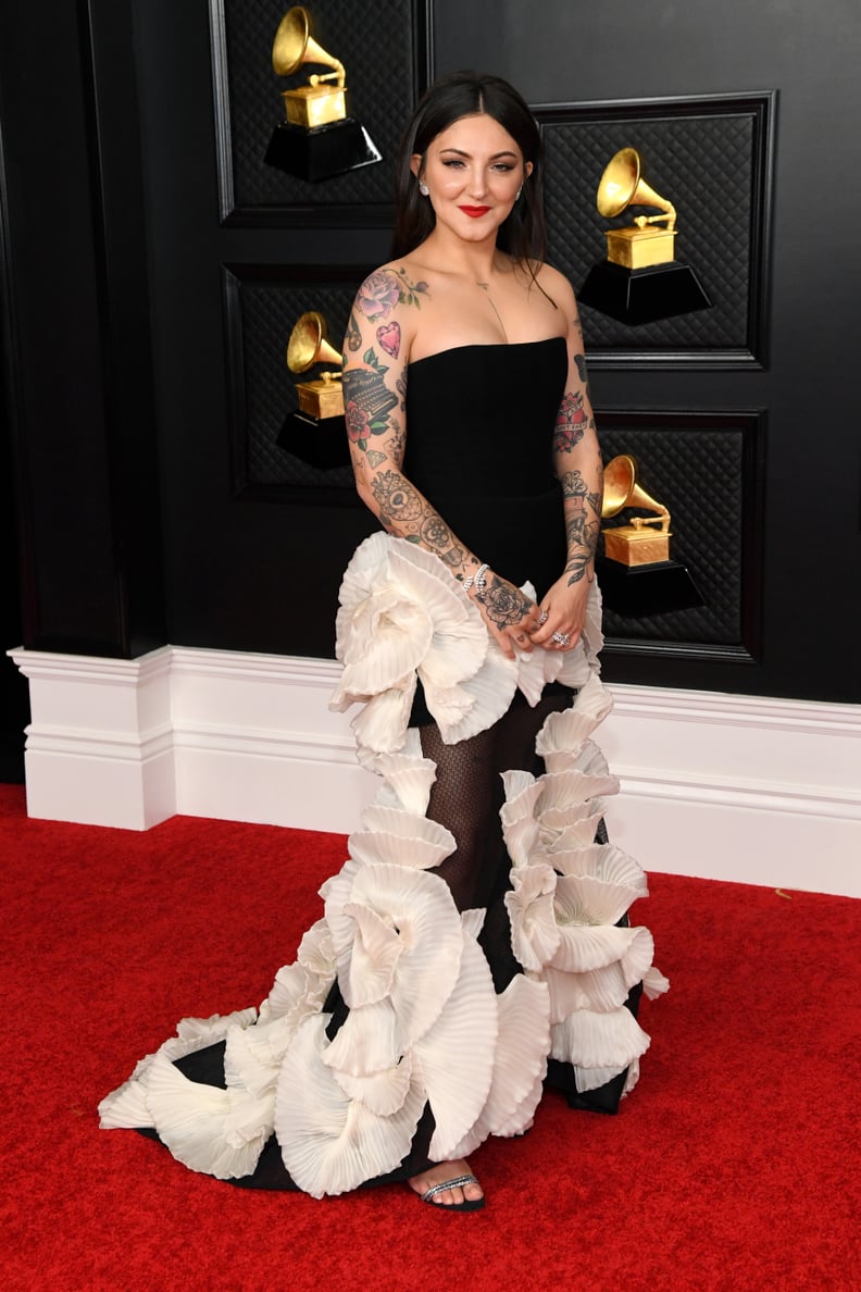 Julia Michaels at the 2021 Grammy Awards